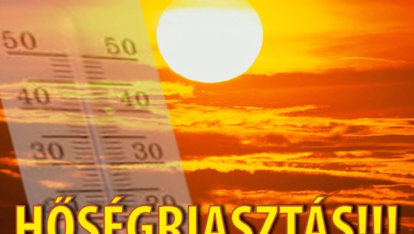 Hőségriasztás